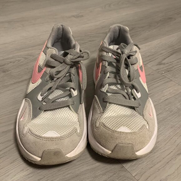 Nike Air Max Fusion GS Running Trainers (Gray/Pink) | US 6Y - Picture 1 of 4